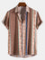 Variant image for Herren Sommer Hemd Vintage Look Leicht Baumwolle Kurzarm-9