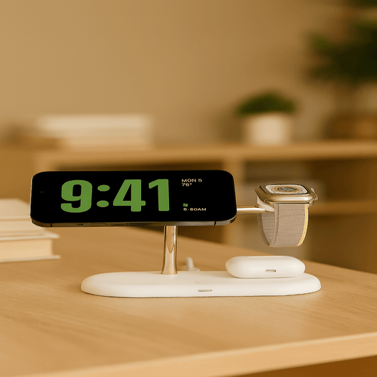 3-in-1 Ladestation für iPhone, Watch und AirPods 4