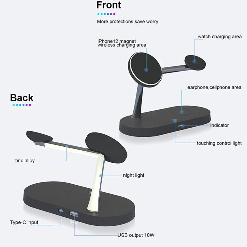 3-in-1 Ladestation für iPhone, Watch und AirPods 7