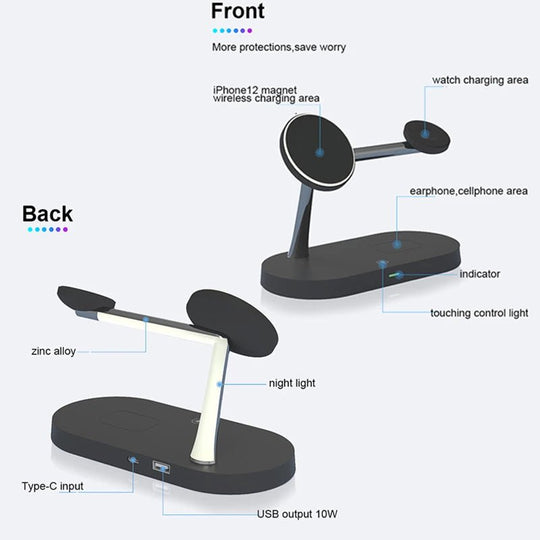 3-in-1 Ladestation für iPhone, Watch und AirPods 7