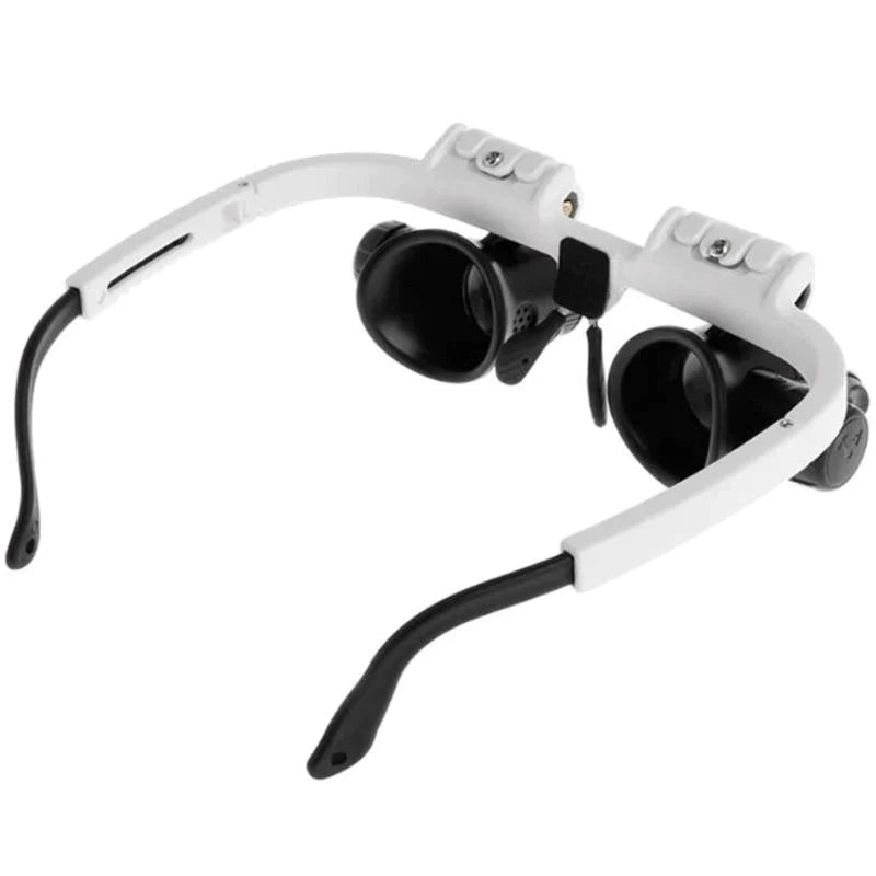 Variant image for Lupenbrille Für Brillenträger Mit Licht Verstellbare Vergrößerung Ergonomisch Kunststoff-1
