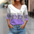 Damenbluse Floral Langarm Elegant 100% Polyester 2
