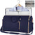 Variant image for Reisetasche Damen Schwarz Faltbar PU-Leder Weekender Tasche-4