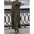 Variant image for Damen Maxi Kleid Elegantes Design Bequem Warmer Stoff-22