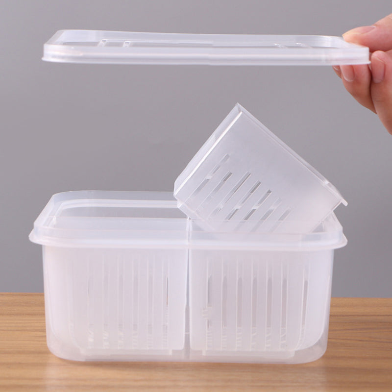 4-in-1 Aufbewahrungsbox Lebensmittel Mit Vier Fächern Für Die Küche 5