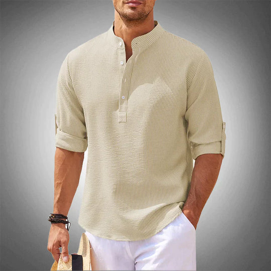 Variant image for Herren Hemd Langarm Elegantes Design Hochwertige Baumwolle-25
