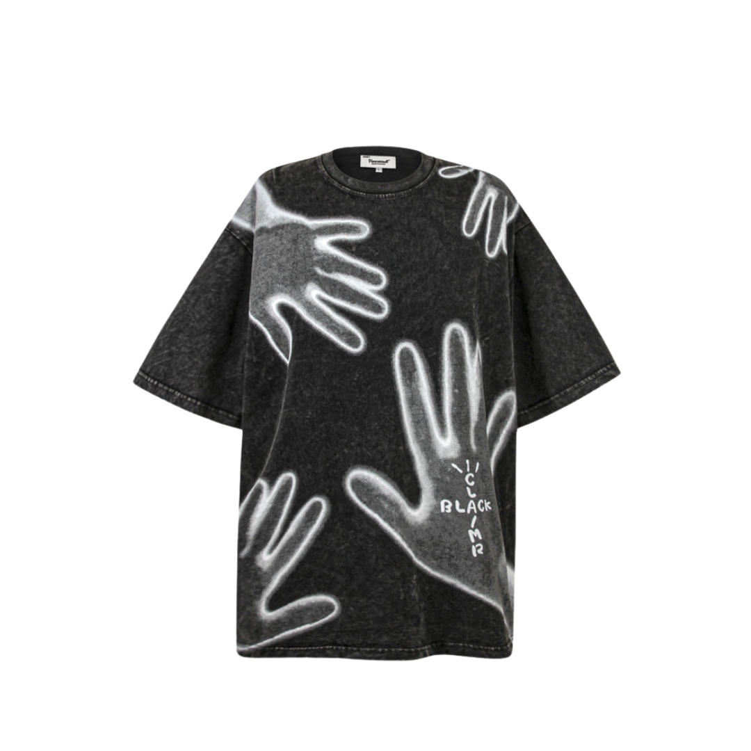 Männer Overshirt Grafisches Design Übergröße 100% Baumwolle 3