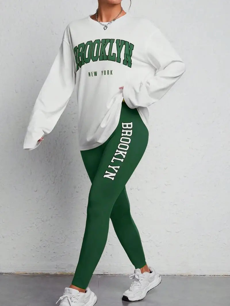 Variant image for Damen Langarmshirt Rundhals Basic Baumwolle für Alltag und besondere Anlässe-1