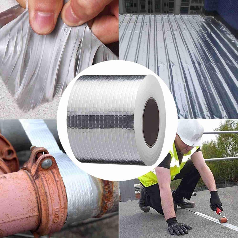 Reparaturband Schwarz Wasserdicht Hochtemperaturbeständig Butylkautschuk 10m x 5cm-1