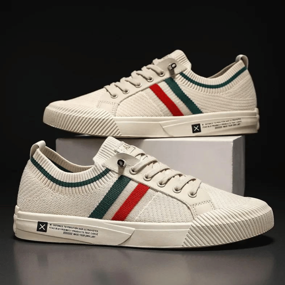 Herren Schuhe Elegante Urban Style Hochwertiges Leder und Textil-2