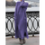 Variant image for Damen Maxi Kleid Elegantes Design Bequem Warmer Stoff-29
