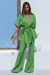 Variant image for Damen Set Leinen Stylisch Bequem für Sommer-1