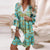 Variant image for Damen Kleid Blumendesign Leichtes Material Sommerkleid-13