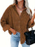 Variant image for Damen Cordhemd Beige Oversized Komfortabel Baumwolle-17