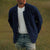 Herren Sakko Casual Stil 100% Baumwolle Modische Passform 3