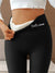 Damen Thermo Leggings Fleece Innenfutter Bequem Figurformend 6
