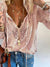 Variant image for Damen Bluse Mit Spitzen Details Bequem Polyester-17