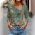 Damenbluse Floral Langarm Elegant 100% Polyester 4