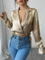 Damenbluse Elegante Satin für Festliche Anlässe, Bequeme Passform, Zeitloses Design-2