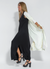 Variant image for Damen Langes Kleid und Weste Elegantes Design Baumwollmischung für Sommer-2