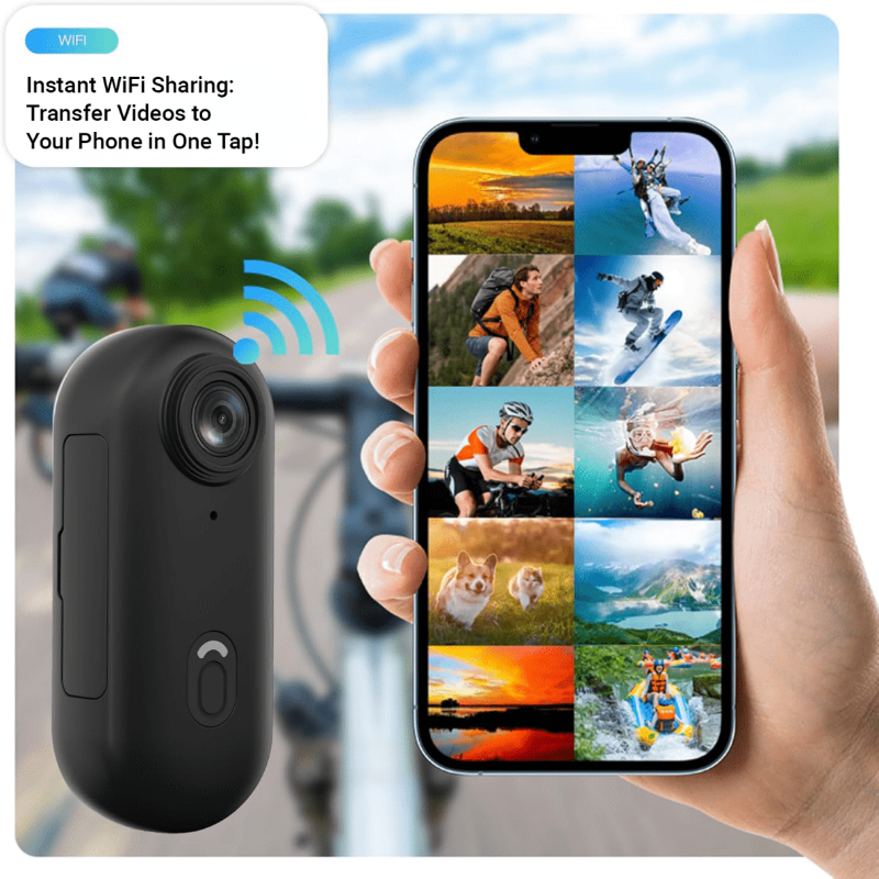 Actionkamera-Paket für Extremsportarten mit 4K Auflösung 8
