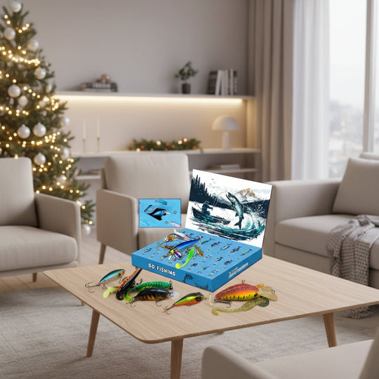 Adventskalender für Angler mit 24 Überraschungen und praktischem Zubehör 3