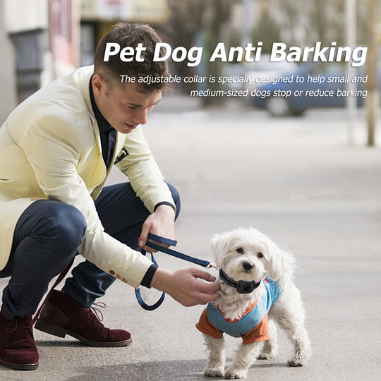 Anti-Bell-Halsband für Hunde mit Vibration und Ultraschall 5