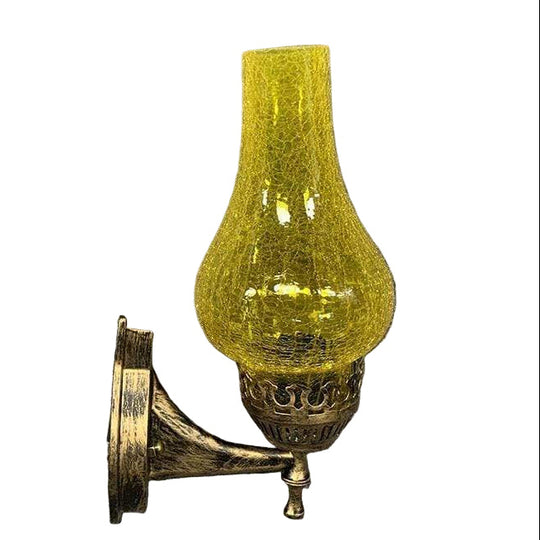Antike Wandlampe Vintage Wandleuchte Innen mit Schalter für Gemütliche Beleuchtung 3