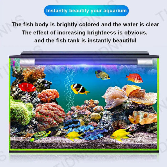 Aquarium Lampe LED für Pflanzenwachstum, Wasserdicht, Clip-On, Verschiedene Lichtfarben, 22-57 cm 4