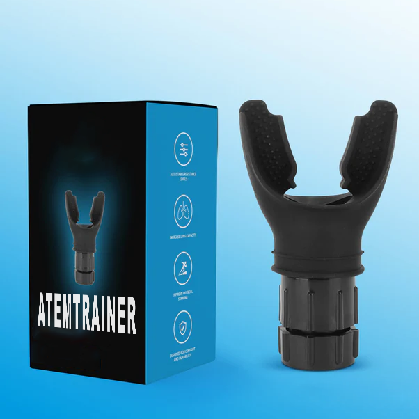 Atemtrainer für Fitness und Ausdauer, Kompakt mit Einstellbarem Widerstand 0