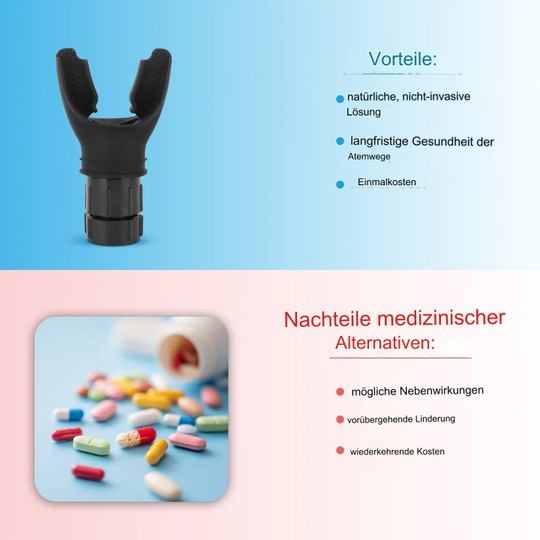 Atemtrainer für Fitness und Ausdauer, Kompakt mit Einstellbarem Widerstand 4