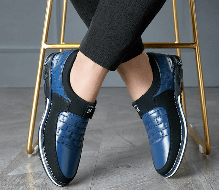 Atmungsaktive Lederschuhe Für Männer
