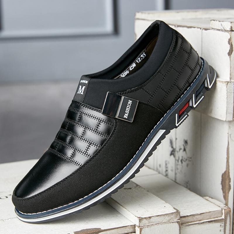 Atmungsaktive Lederschuhe Für Männer