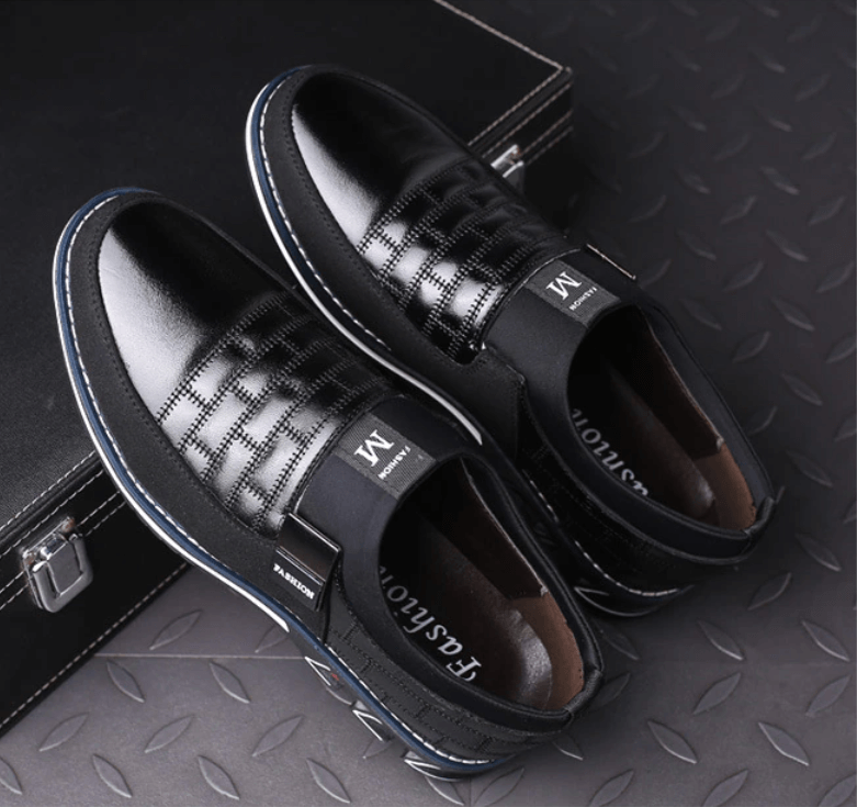 Atmungsaktive Lederschuhe Für Männer