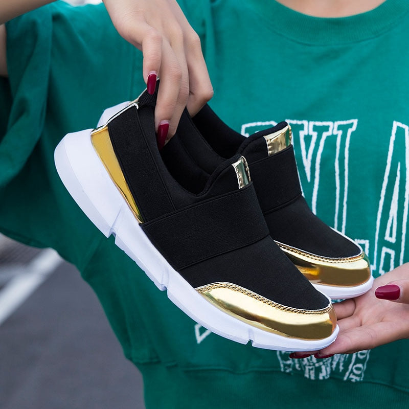 Atmungsaktive Slip-On-Schuhe Für Frauen