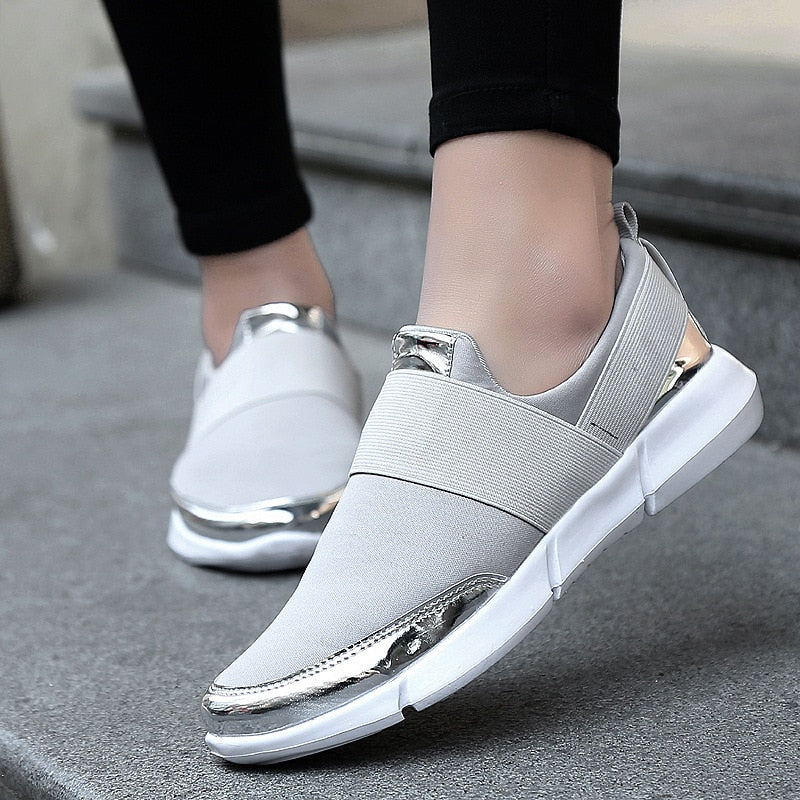 Atmungsaktive Slip-On-Schuhe Für Frauen
