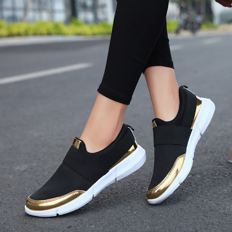 Atmungsaktive Slip-On-Schuhe Für Frauen