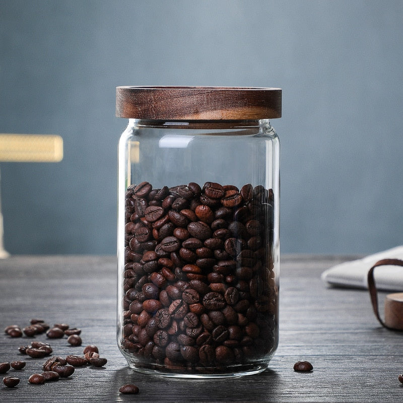 Aufbewahrungsbehälter für Kaffeebohnen und Lebensmittel, Luftdicht und Modernes Design 2