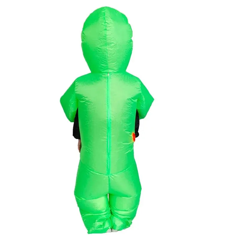 Aufblasbares Alien Kostüm für Halloween und Fasching 0