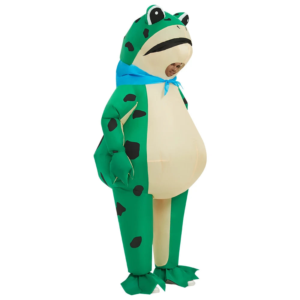 Aufblasbares Frosch Kostüm für Halloween 4