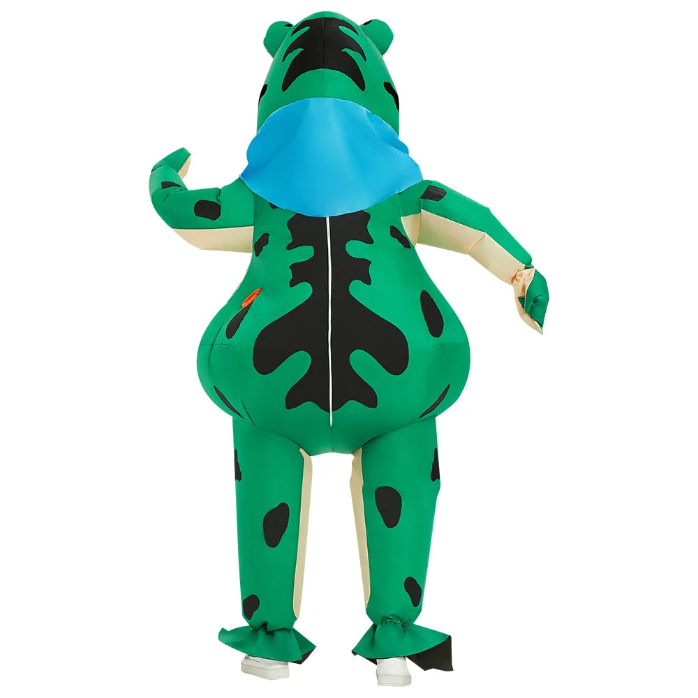 Aufblasbares Frosch Kostüm für Halloween 5