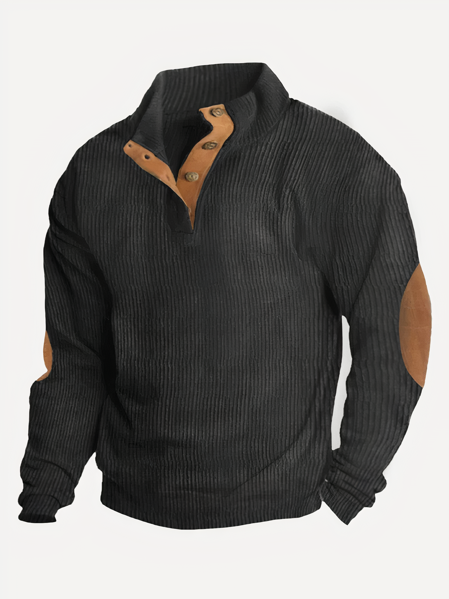 Variant image for Herrenpullover Farbkontrast Modernes Design Weiche Baumwollmischung-9