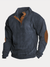 Variant image for Herrenpullover Farbkontrast Modernes Design Weiche Baumwollmischung-17