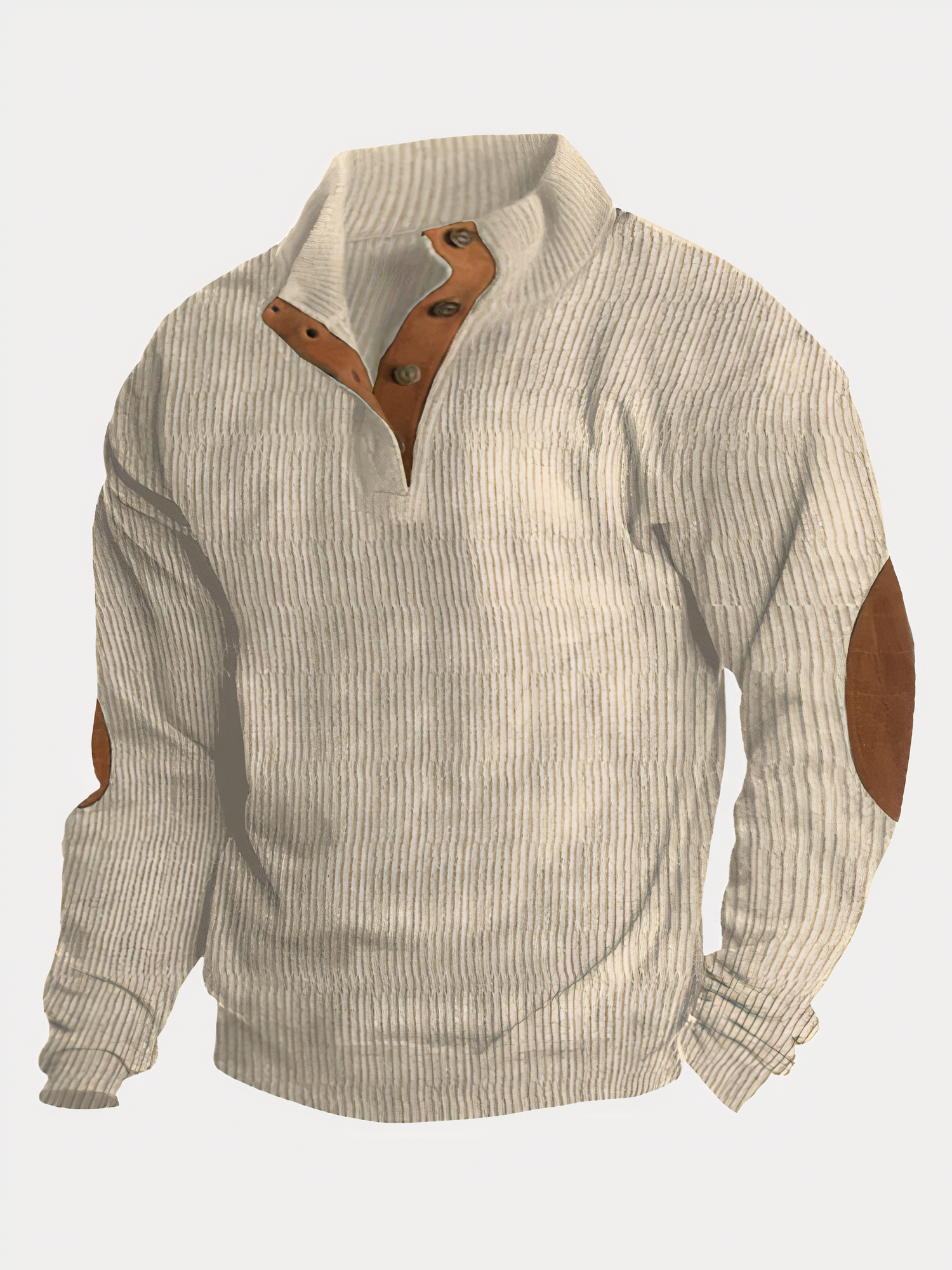 Variant image for Herrenpullover Farbkontrast Modernes Design Weiche Baumwollmischung-33
