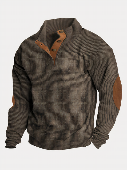 Variant image for Herrenpullover Farbkontrast Modernes Design Weiche Baumwollmischung-25
