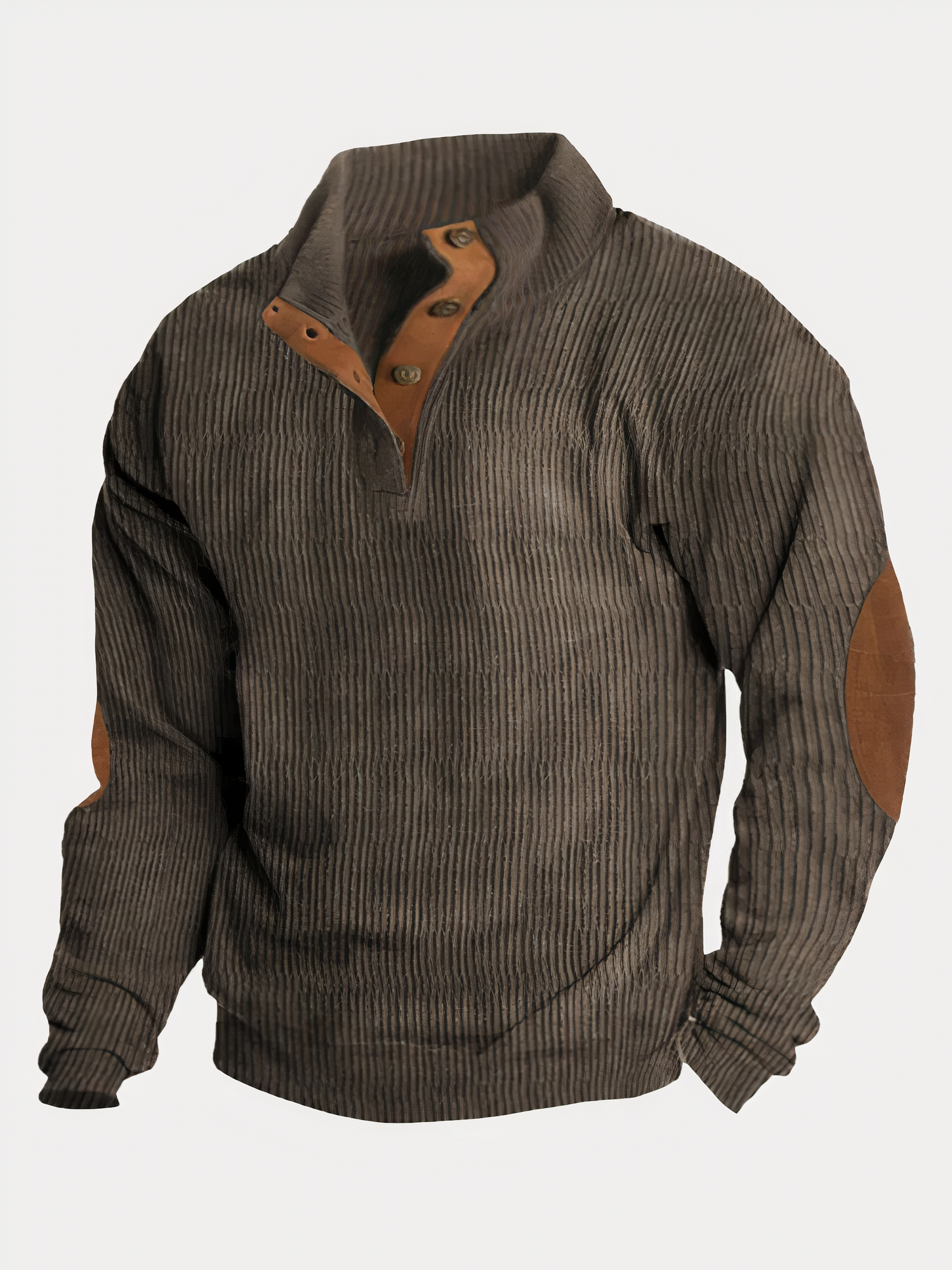 Variant image for Herrenpullover Farbkontrast Modernes Design Weiche Baumwollmischung-25