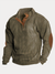 Variant image for Herrenpullover Farbkontrast Modernes Design Weiche Baumwollmischung-1