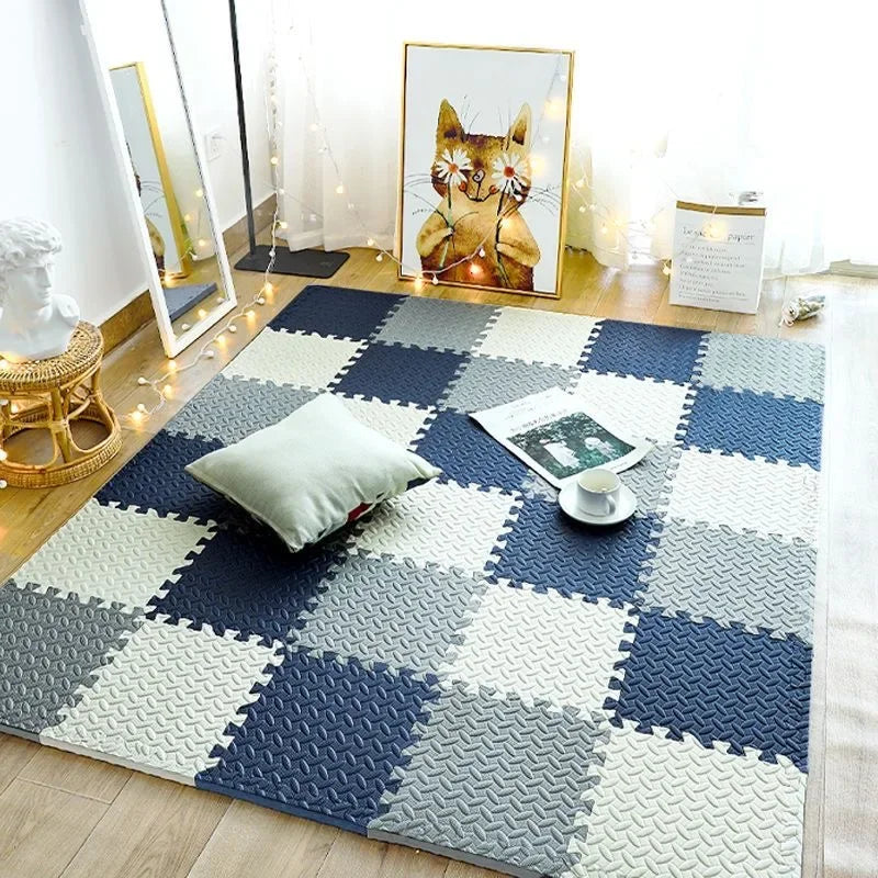 Baby-Spielmatte Puzzlestücke Bunte Designs 0