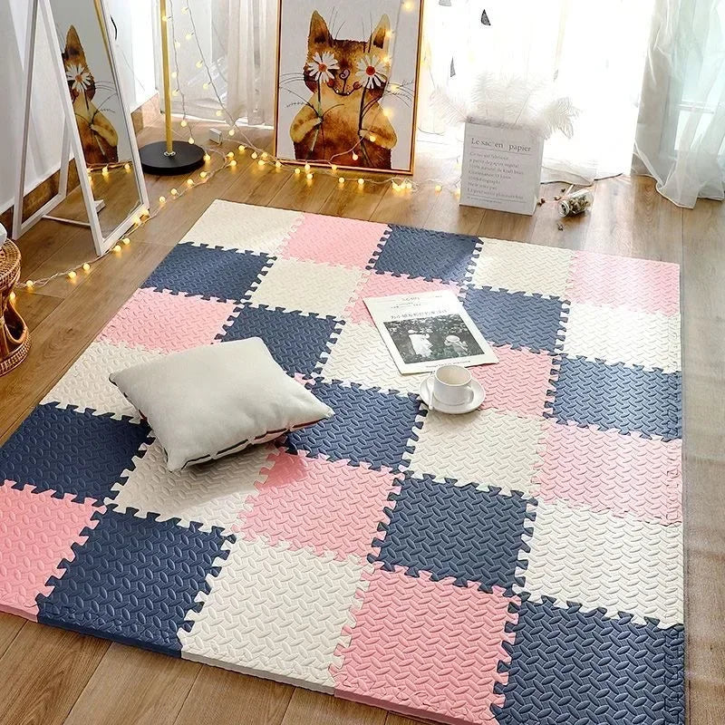 Baby-Spielmatte Puzzlestücke Bunte Designs 5
