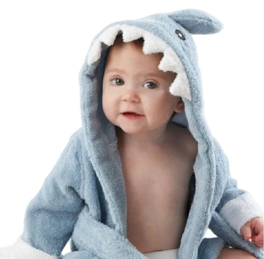 Baby Bademantel mit Tiermotiven für den Winter 0